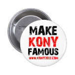 Rendez Kony célèbre - Kony 2012 Badges Avec Agrafe