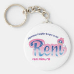 Reni Logo KeyChain Schlüsselbänder