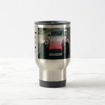 Rennwagen-fanatischer Reise-Becher Kaffeetasse