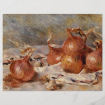 Renoirs Stillleben mit Zwiebeln (1881) Flyer