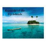 Republik des Fidschi-Inseln postard Postkarte