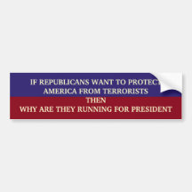 REPUBLIKANISCHE TERRORISTEN AUTO STICKER