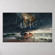 Requiem- oder Musik-Set Sie frei Plakat