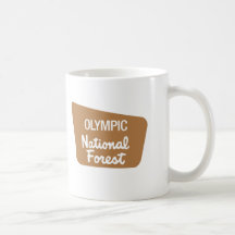 Réserve forestière olympique (signe) tasse