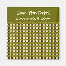Réservez la date magnets
