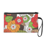 Rétro bracelet mignon de motif d'été de fleur de f sacs baguettes