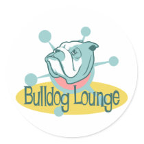 Retro Bulldoggen-Aufenthaltsraum