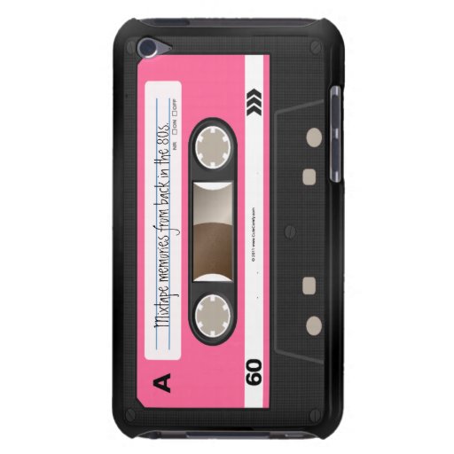 Rétro caisse personnalisée d'enregistreur à casset coque iPod touch Case-Mate