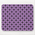 Retro Funk geometrisches Mousepad, Lavendel
