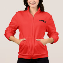 Retro gentelman Schnurrbart-Hipster Jacke