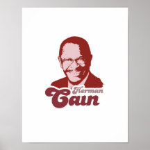 Retro Herman Kain Plakatdrucke
