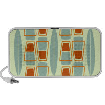 Retro inspirierter Fünfzigerjahre Tiki Surfbrett-G