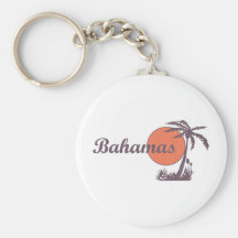 Rétro porté par Bahama Porte-clé