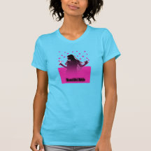 Retro schönes Braut-T-Stück Shirts