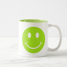 Rétro smiley tasse