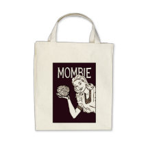 Rétro zombi de Mombie Sac Fourre-tout