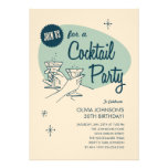 Rétros invitations de cocktail