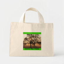 Rettet die Bäume Tasche