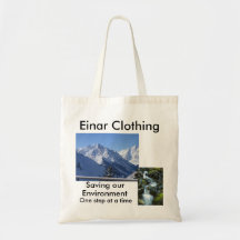 Reuseable Einkaufstasche Einar Kleidungs