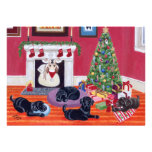 Réveillon de Noël Labradors Invitations