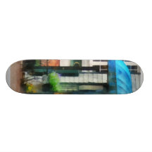 Rhode Island - Café Newport RI Individuelles Skateboard