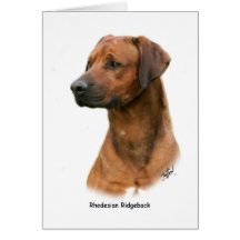 Rhodesian Ridgeback Carte