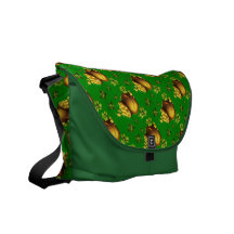 Rickshaw-Bote-Tasche St. Pattys Tagesgold Kurier Taschen