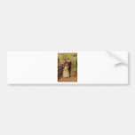 Riechen Sie die Blumen Auto Sticker