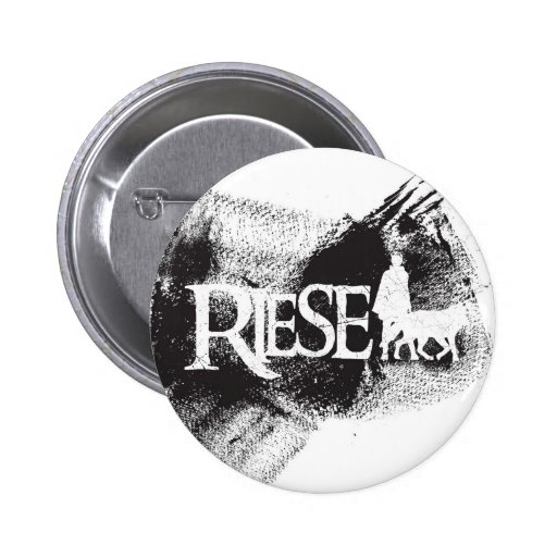 RIESE ++ Bouton de détresse Pin's Avec Agrafe