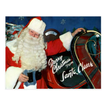 Riesig-Posten Karte - frohe Weihnachten von Sankt Postkarten