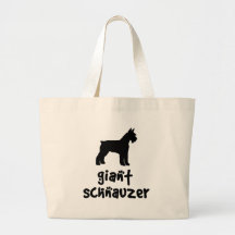 Riesiger Schnauzer mit coolem Text Tragetaschen