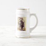 Ritter mit dem lustigen Bierkrug der Taube Tasse