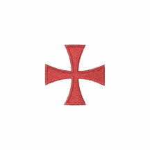 Ritter-Templar gesticktes Polo-Hemd