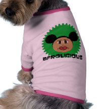 Riyah-Li conçoit Afrolicious Tee-shirt Pour Toutou