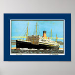 RMS le Staffordshire Poster