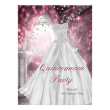 Robe blanche 2 de fête d'anniversaire de Quinceane Bristols Personnalisés