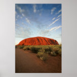 roche d'ayers en australie affiche