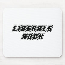 Roche de libéraux tapis de souris