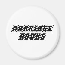 Roches de mariage magnets