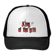Roi du gril casquette de camionneur