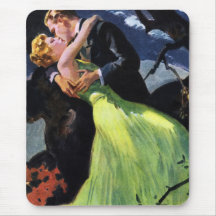 Romantischer Kuss Mousepad