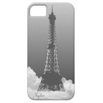 Romantischer Paris-Eiffelturm in Wolke iPhone 5 Fa casemate hüllen