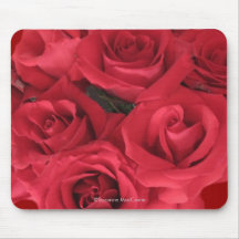 Romantisches Rote Rosen ~ Mousepad
