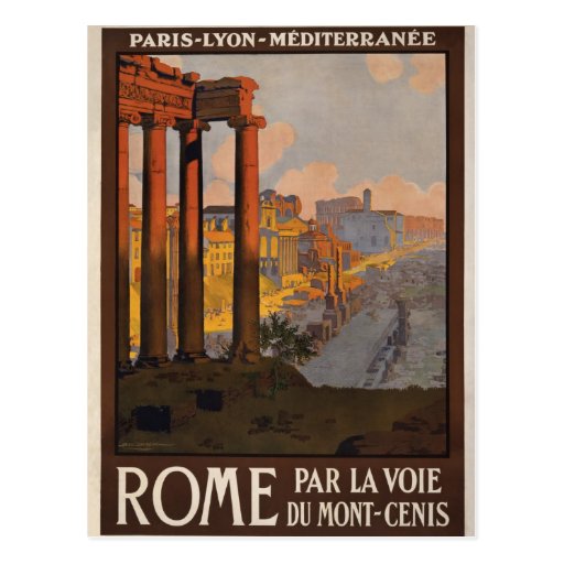 Rome par le Mont-Cenis Carte Postale