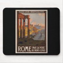 Rome par le Mont-Cenis Tapis De Souris