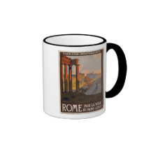 Rome par le Mont-Cenis Tasse À Café