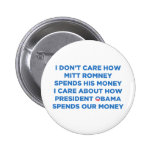 Romney Geld Anstecknadelbuttons
