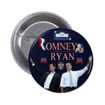 Romney-Ryan 2012 Kampagnen-Knopf Buttons