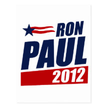 RON PAUL 2012 CARTES POSTALES