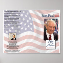 Ron Paul-Plakat